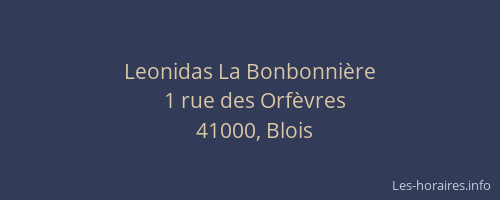 Leonidas La Bonbonnière