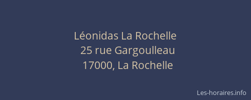 Léonidas La Rochelle