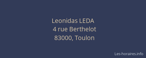 Leonidas LEDA