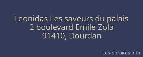 Leonidas Les saveurs du palais