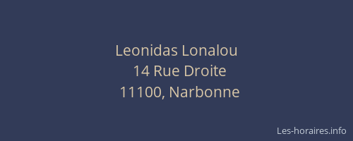 Leonidas Lonalou