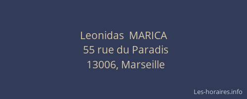 Leonidas  MARICA