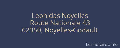 Leonidas Noyelles