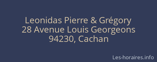 Leonidas Pierre & Grégory