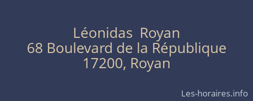 Léonidas  Royan