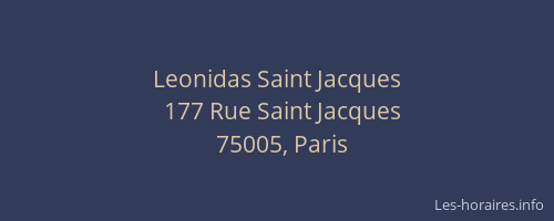 Leonidas Saint Jacques