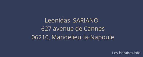 Leonidas  SARIANO