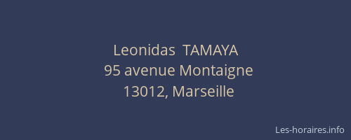 Leonidas  TAMAYA