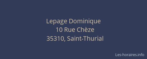 Lepage Dominique