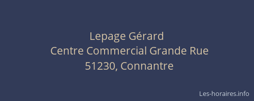 Lepage Gérard