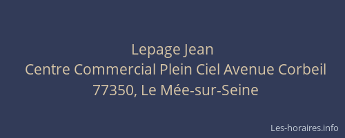 Lepage Jean