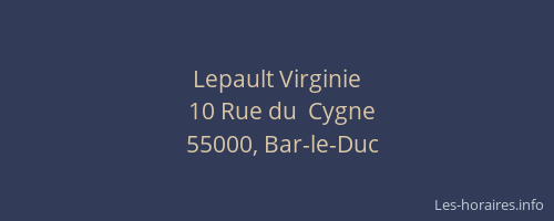 Lepault Virginie