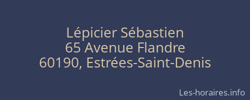 Lépicier Sébastien