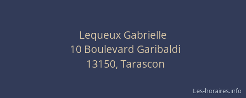 Lequeux Gabrielle
