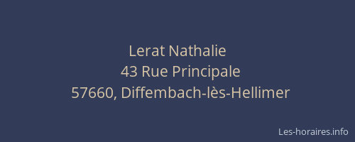 Lerat Nathalie