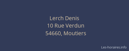 Lerch Denis