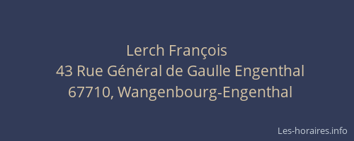 Lerch François