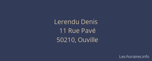Lerendu Denis