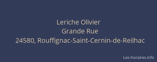 Leriche Olivier