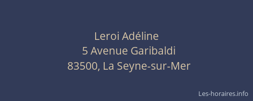 Leroi Adéline