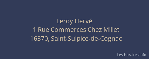 Leroy Hervé