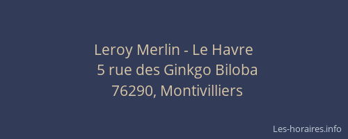Leroy Merlin - Le Havre