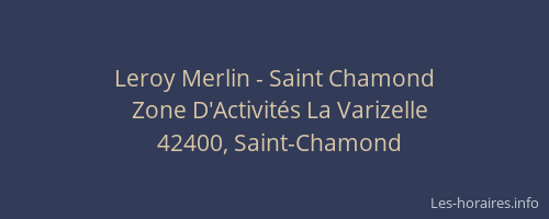 Leroy Merlin - Saint Chamond