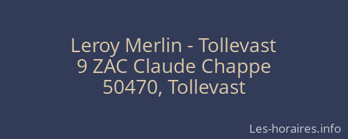 Leroy Merlin - Tollevast