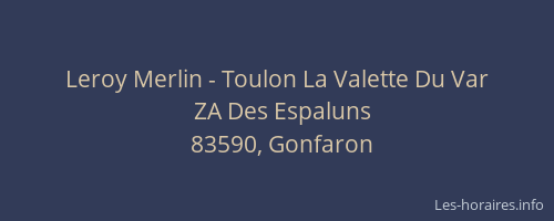 Leroy Merlin - Toulon La Valette Du Var