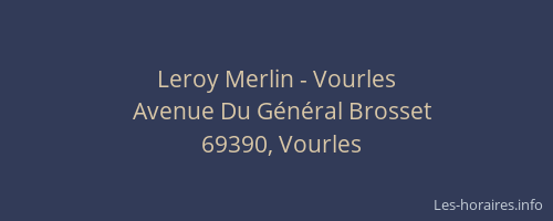 Leroy Merlin - Vourles