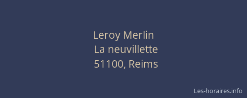 Leroy Merlin
