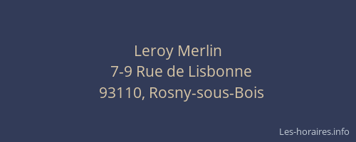 Leroy Merlin