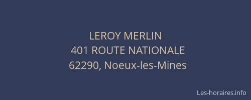 LEROY MERLIN