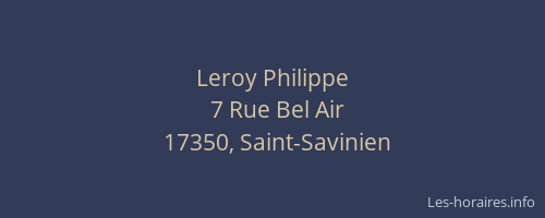 Leroy Philippe