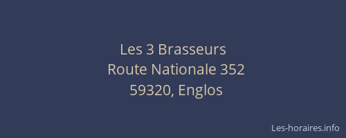 Les 3 Brasseurs