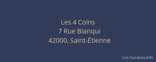 Les 4 Coins