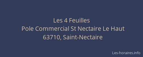 Les 4 Feuilles
