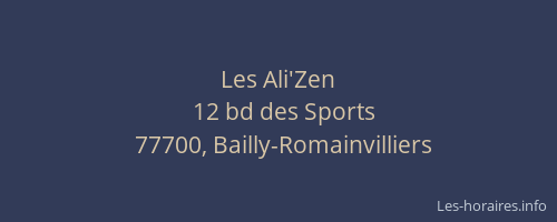Les Ali'Zen