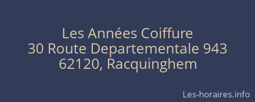 Les Années Coiffure
