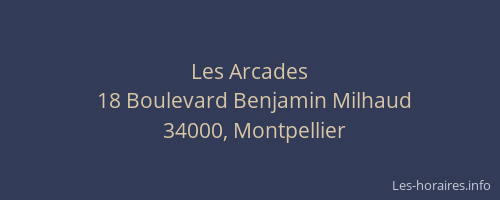 Les Arcades