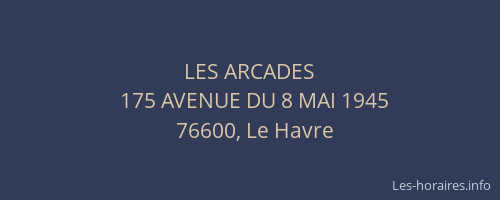 LES ARCADES