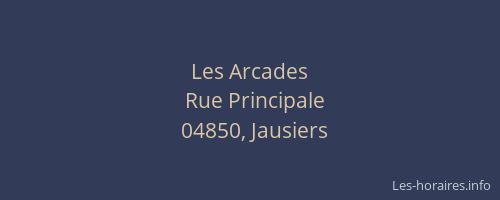 Les Arcades