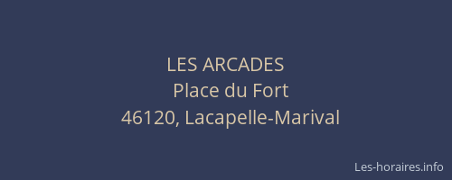 LES ARCADES