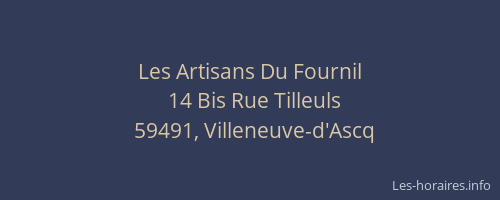 Les Artisans Du Fournil