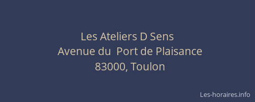 Les Ateliers D Sens