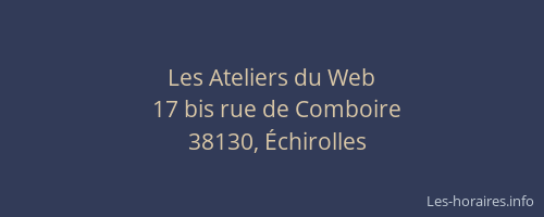 Les Ateliers du Web