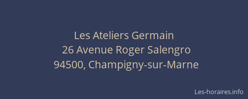 Les Ateliers Germain