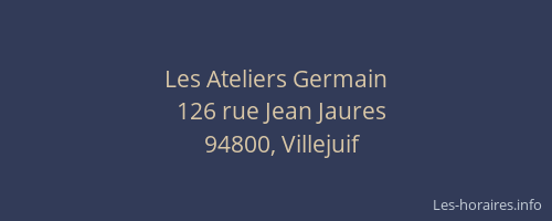 Les Ateliers Germain