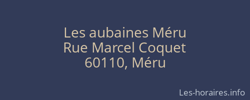 Les aubaines Méru