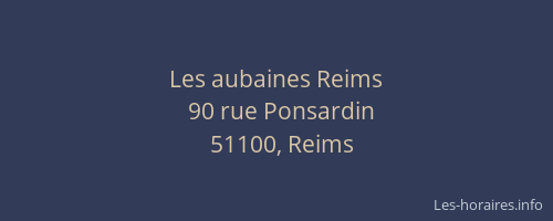 Les aubaines Reims